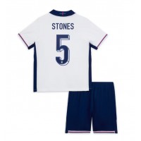 Echipament fotbal Anglia John Stones #5 Tricou Acasa European 2024 pentru copii maneca scurta (+ Pantaloni scurti)